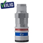 eSafe Quick couplings Male thread