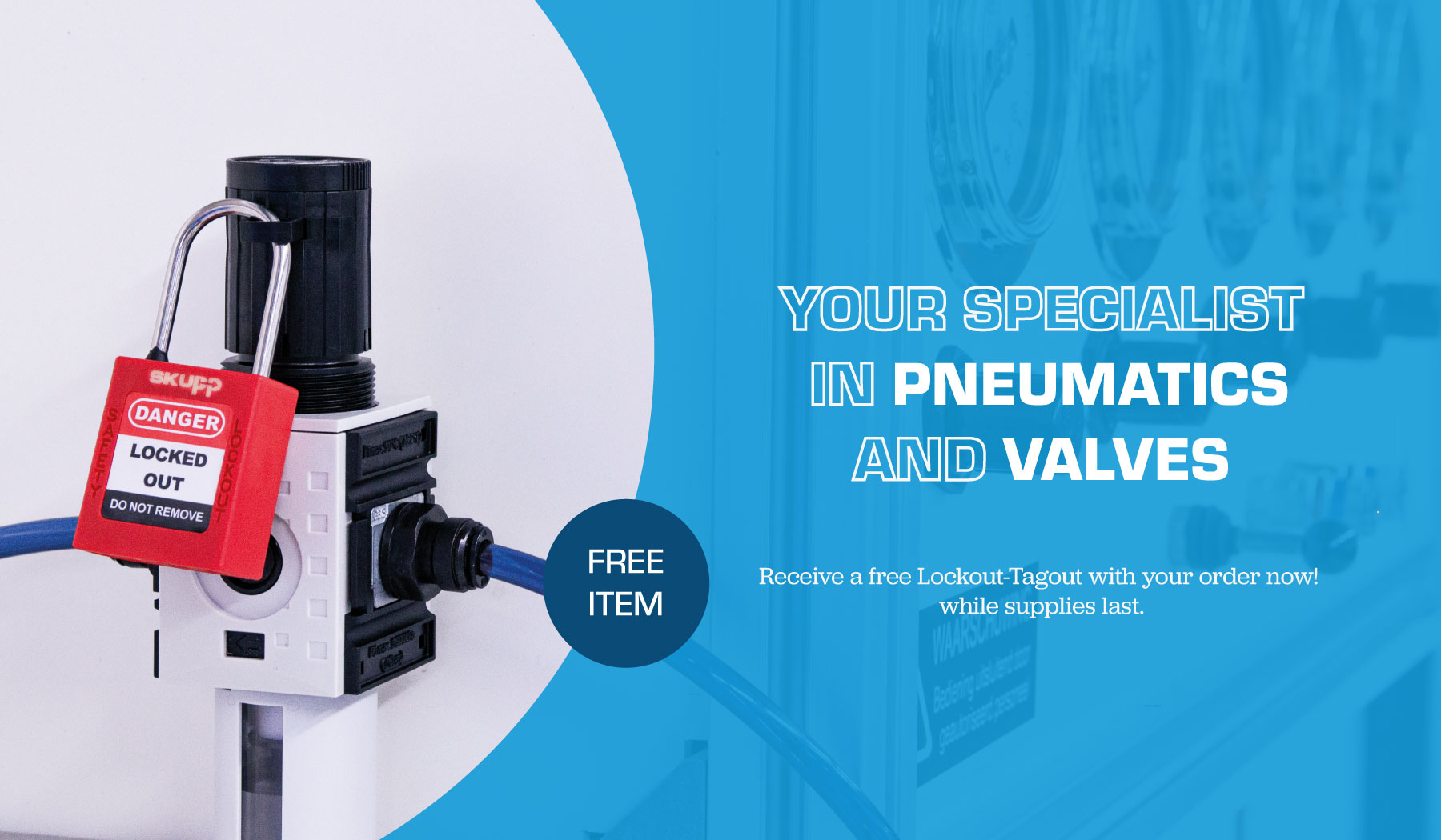 The pneumatics specialist who is always available