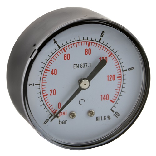 Manometer 63 3066310 - manometer ø63 rear connection G1/4