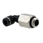Push-in Elbow male adaptor extended